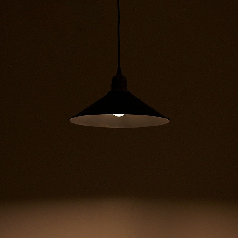 Suspension luminnaire Plafonnier Ε27 noirbronze antique D30x62 cm