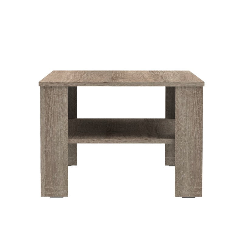 Table basse bois truffe sonoma 90x60x42,3 cm