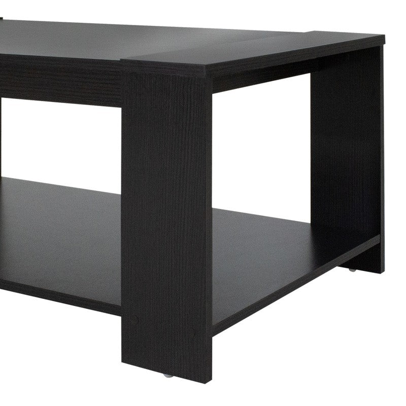 Table basse marron 110x51x42,5 cm