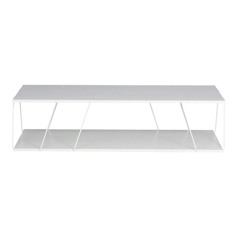 Table basse blanche 120x50x30 cm