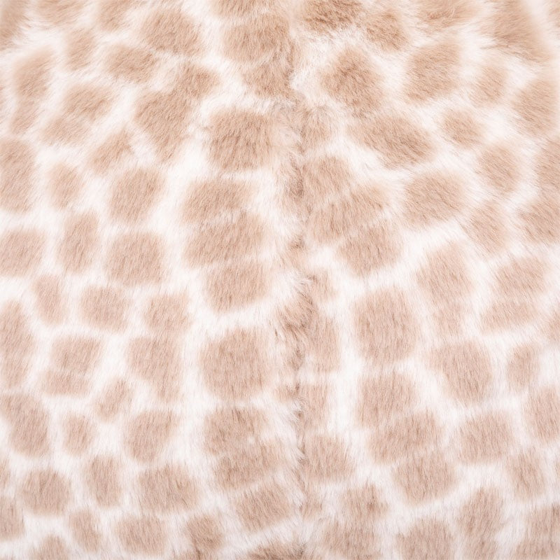 Fauteuil enfant Girafe marron-beige 48x42x45cm