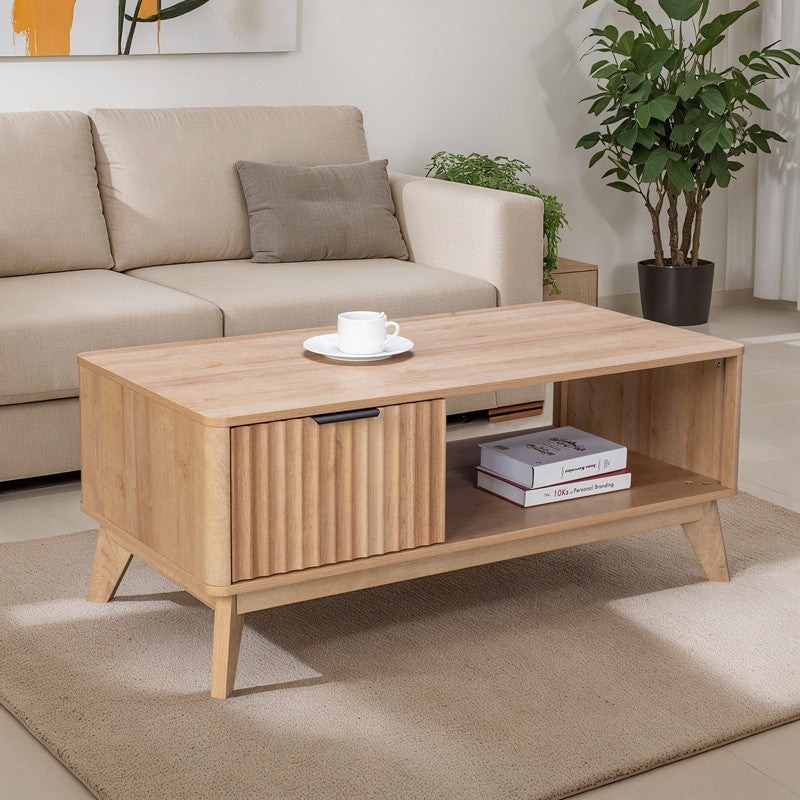Table basse Hamea bois MDF 110 x 55,2 x 45 cm