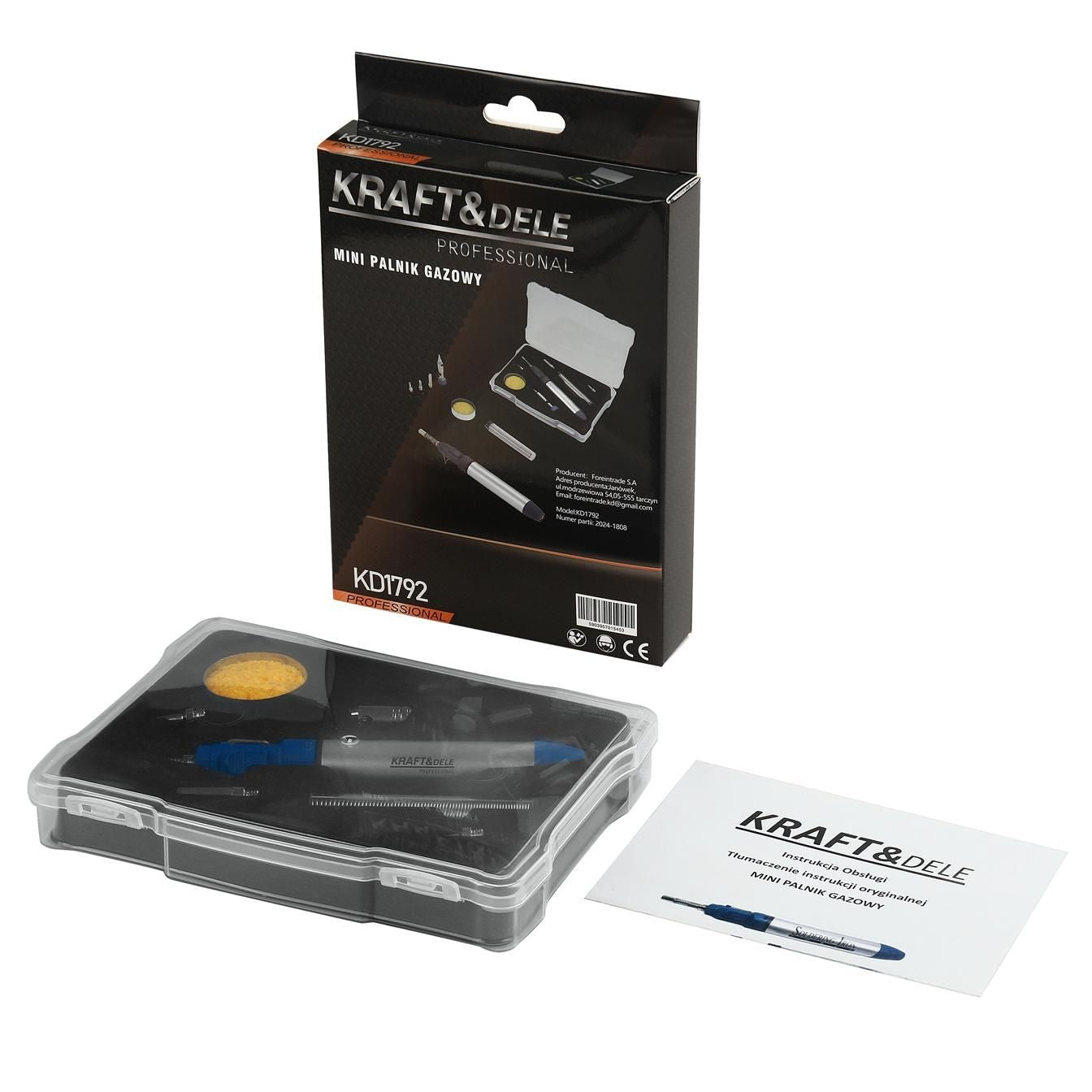 Mini chalumeau Brûleur À Gaz En Étui 12 ml