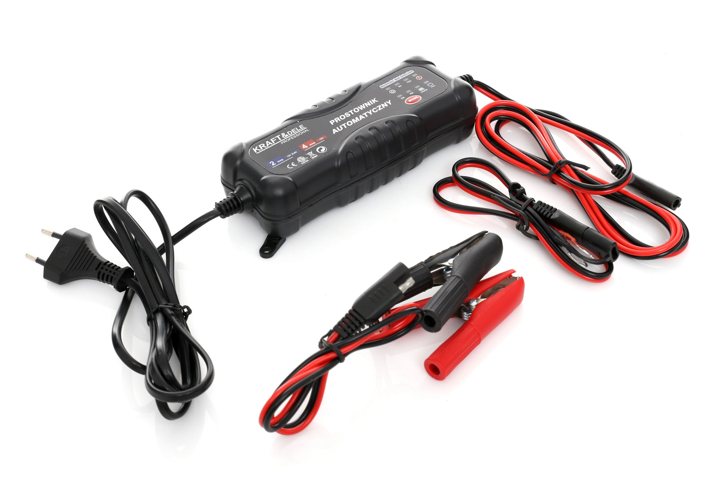 Chargeur de batterie auto Redresseur automatique 6 V DC et 12 V DC