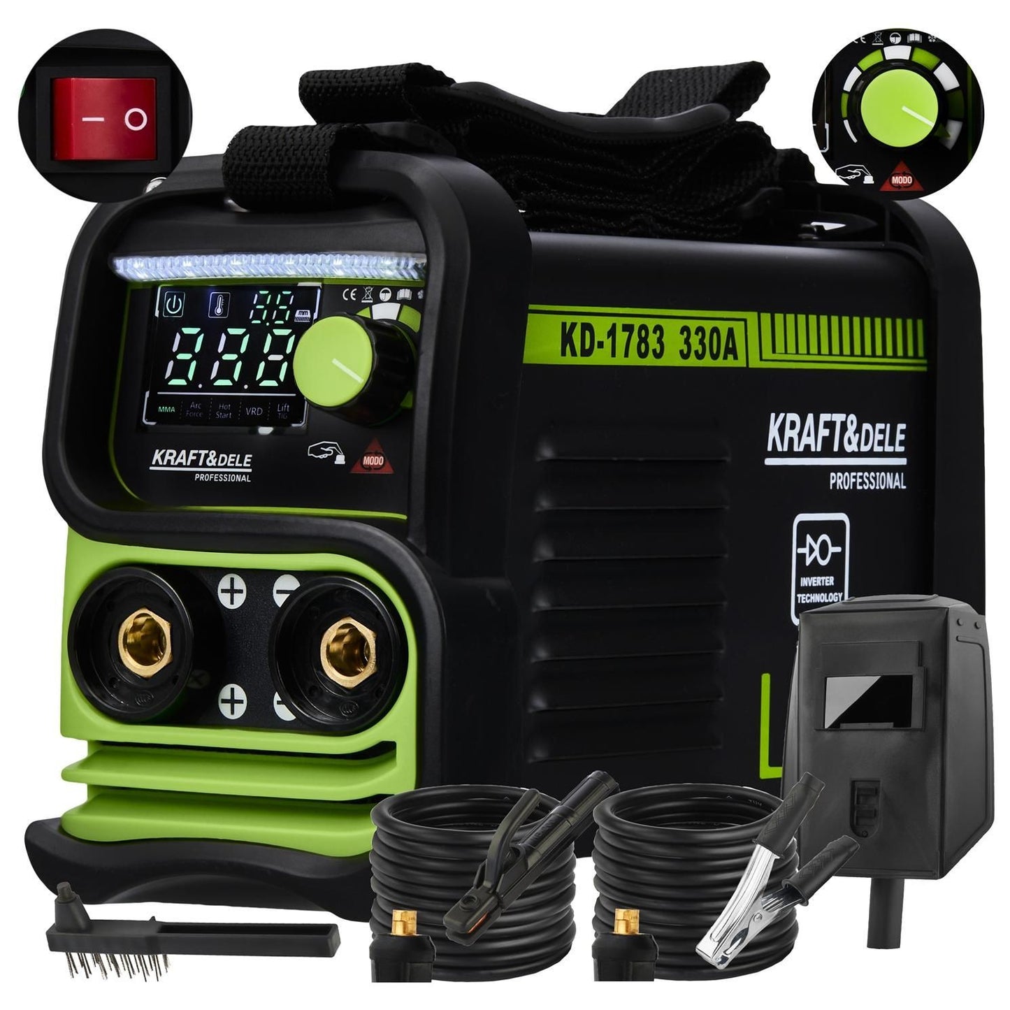 Poste à souder à onduleur 330A MMA TIG LIFT VRD