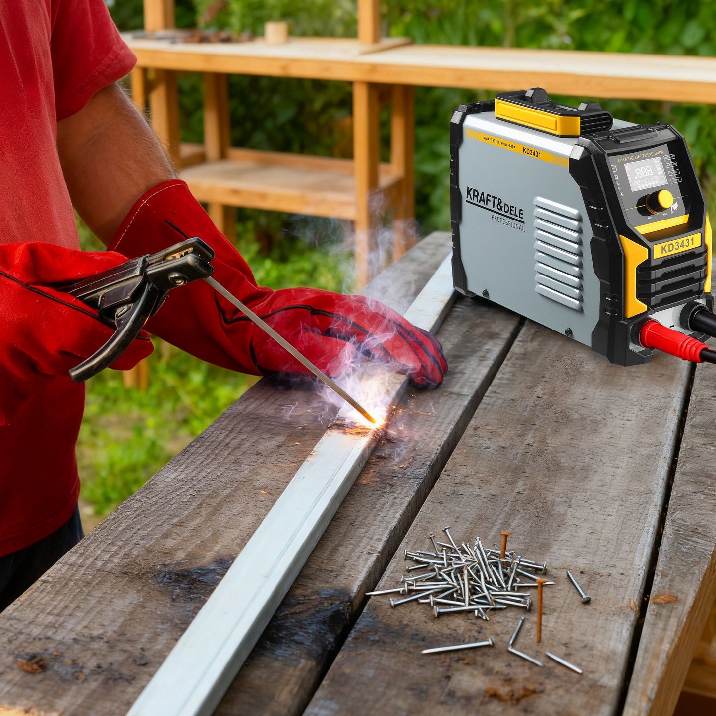 Poste a souder INVERTER MMA TigLift Pulse 340A