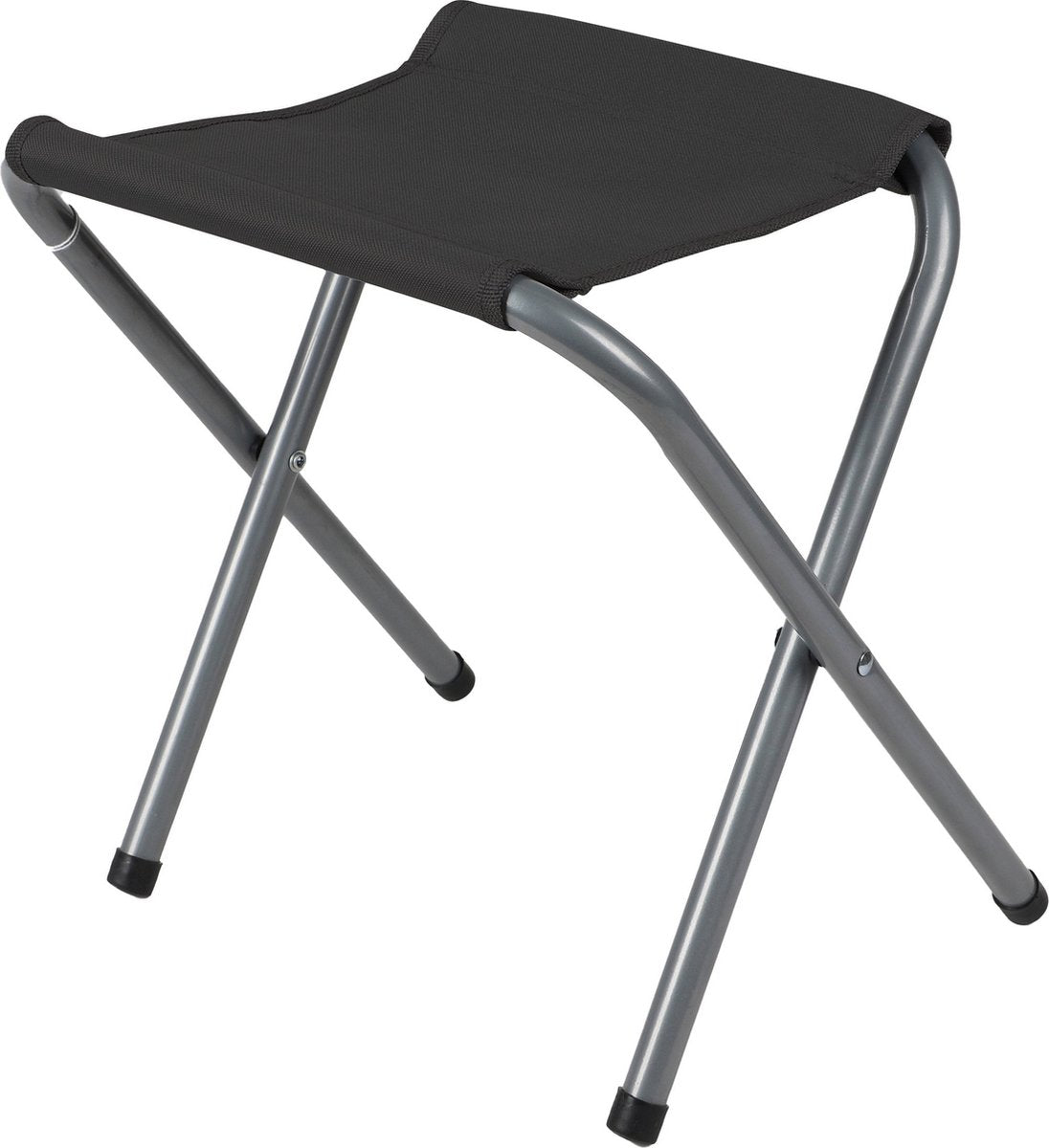 Tabouret de camping - Pliable - noir - 33 x 27 x 35 cm