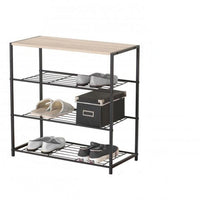 Meuble Etagere Range Chaussures 3 Niveaux 63x30xh63 cm