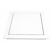 Trappe de visite Porte d'inspection, plastique ABS, 15x20, blanche