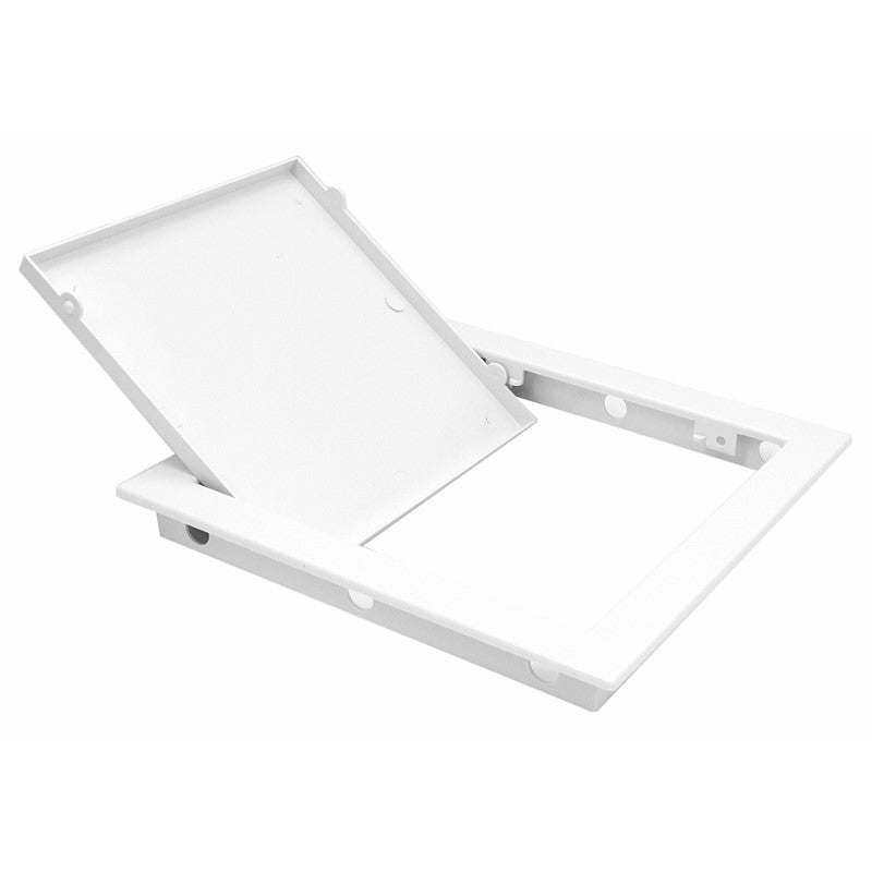 Trappe de visite Porte d'inspection, plastique ABS, 15x20, blanche