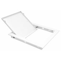 Trappe de visite Porte d'inspection, plastique ABS, 15x20, blanche