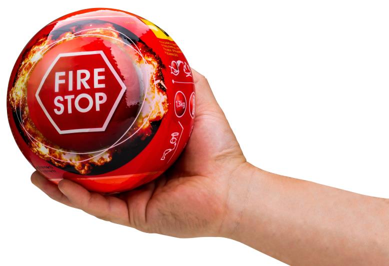 Boule d'extinction anti incendie 1,3 kg