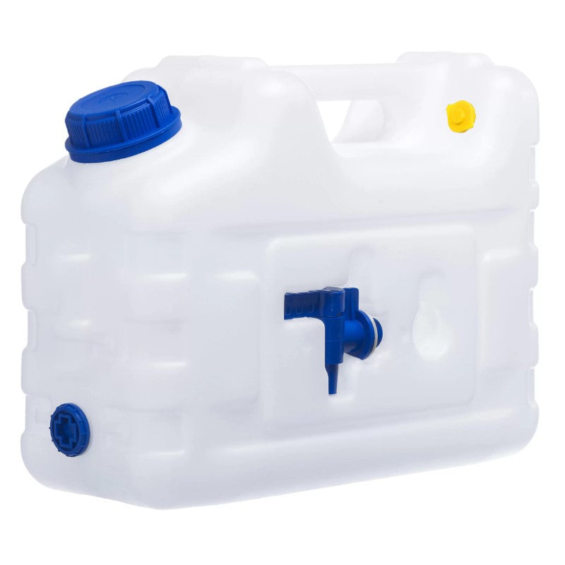 Bidon d'eau jerrycan en plastique 15L avec robinet verseur