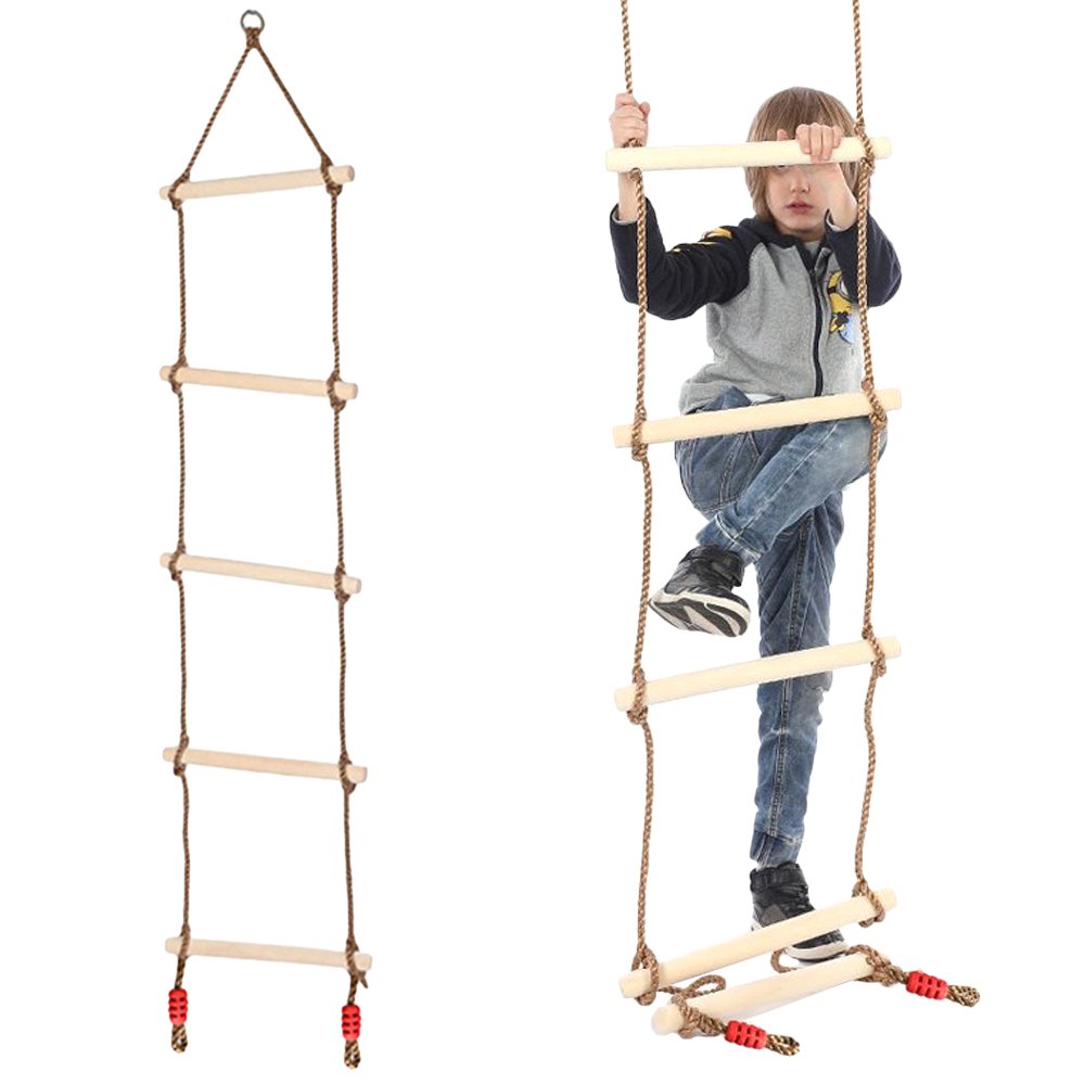 Echelle de jardin enfant balançoire 190 cm