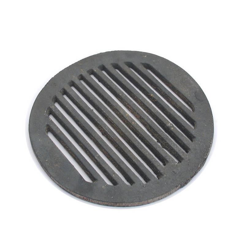 Grille en fonte pour poêle rond, 230 mm