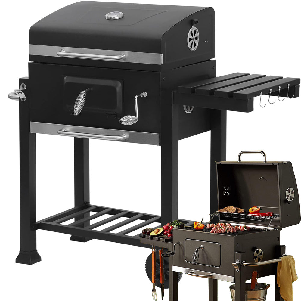 Barbecue fumoir charbon de bois