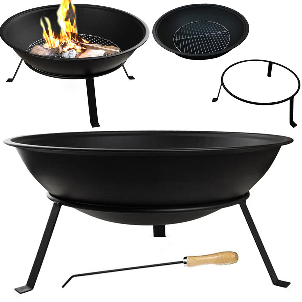 Brasero Barbecue Charbon Sur Trepied 55 cm