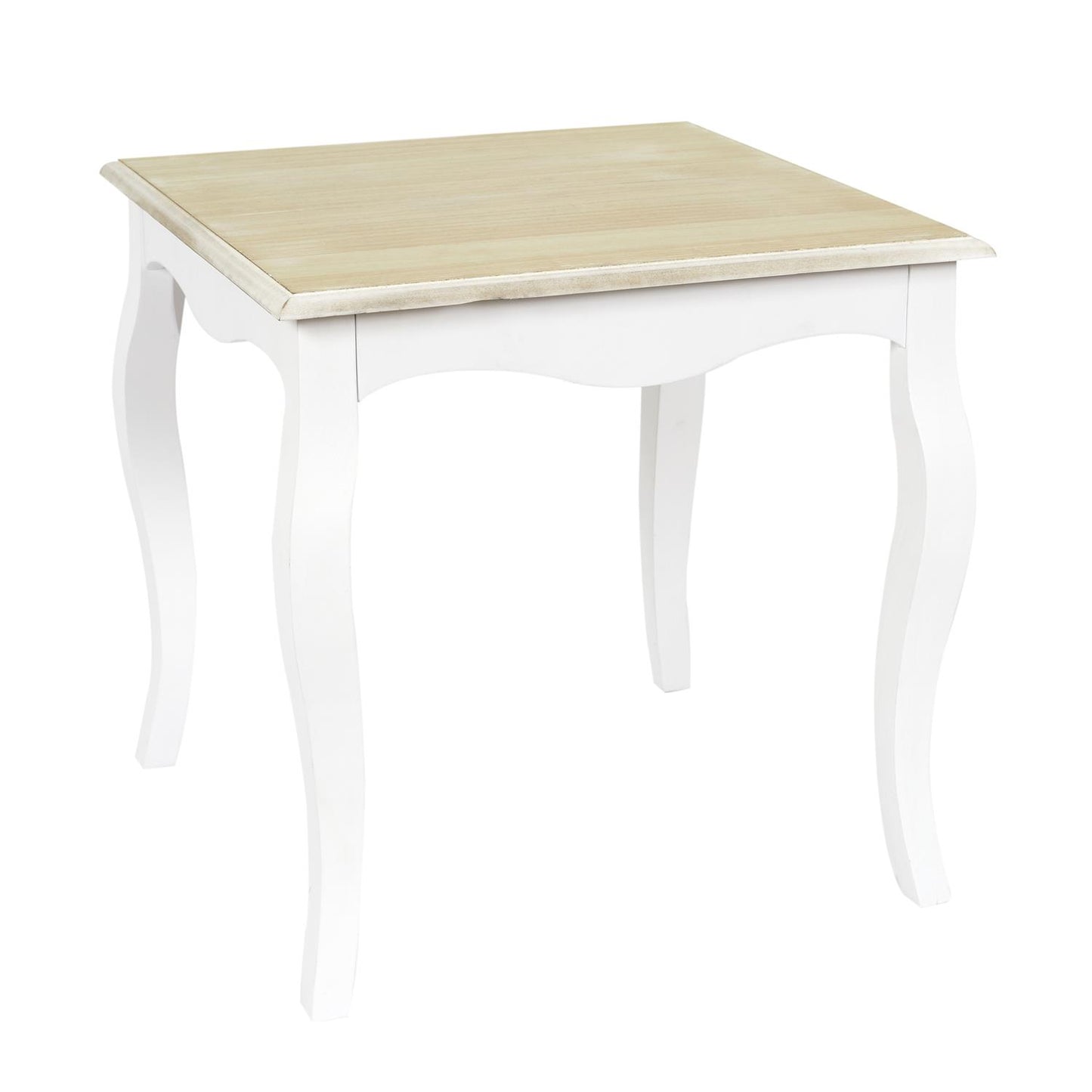 Table D'appoint En Bois "victoria" 45cm Blanc