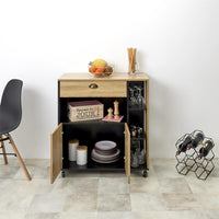 Buffet desserte cuisine en bois 86X80X39 cm