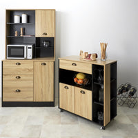 Buffet desserte cuisine en bois 86X80X39 cm