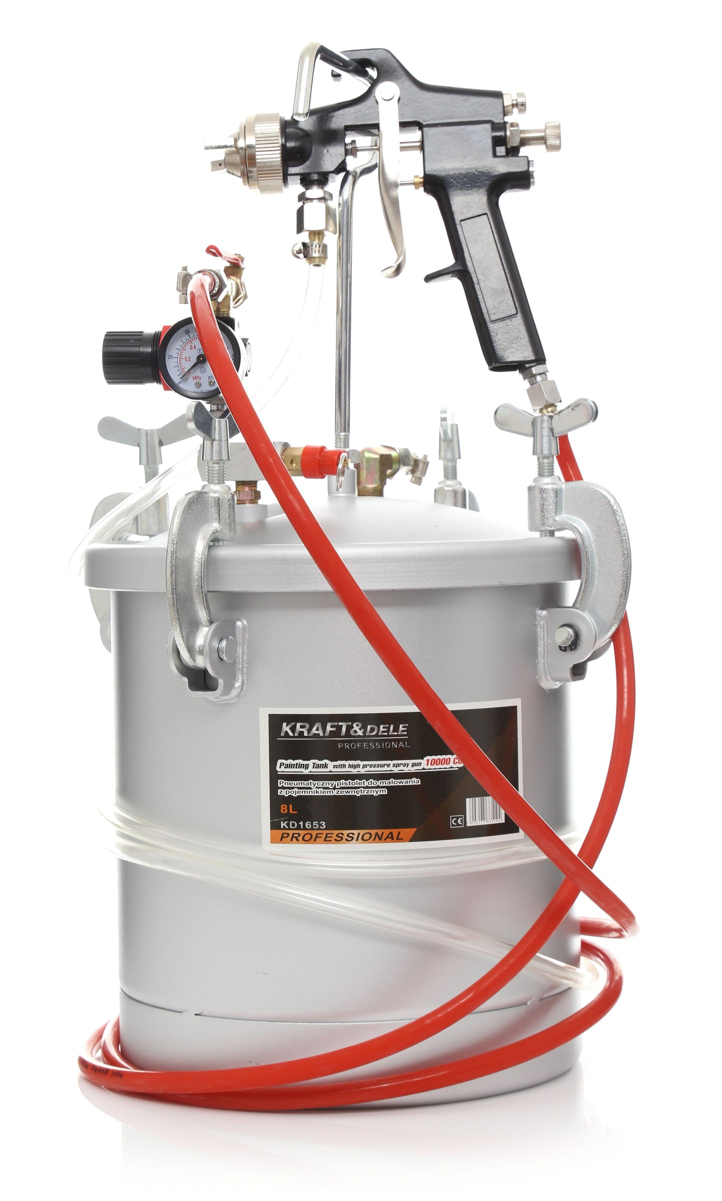 Générateur pistolet Peinture Pneumatique 8l