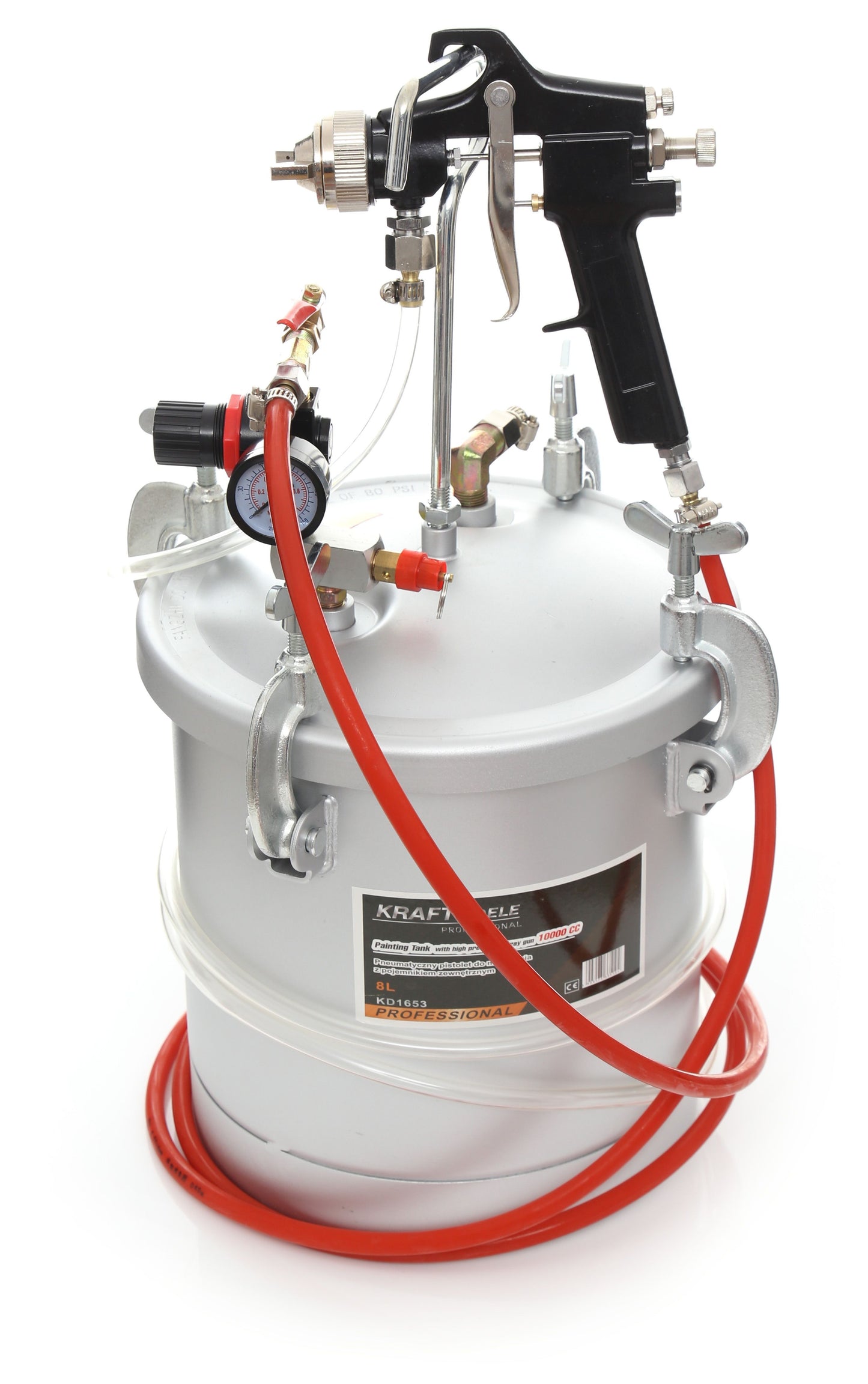 Générateur pistolet Peinture Pneumatique 8l