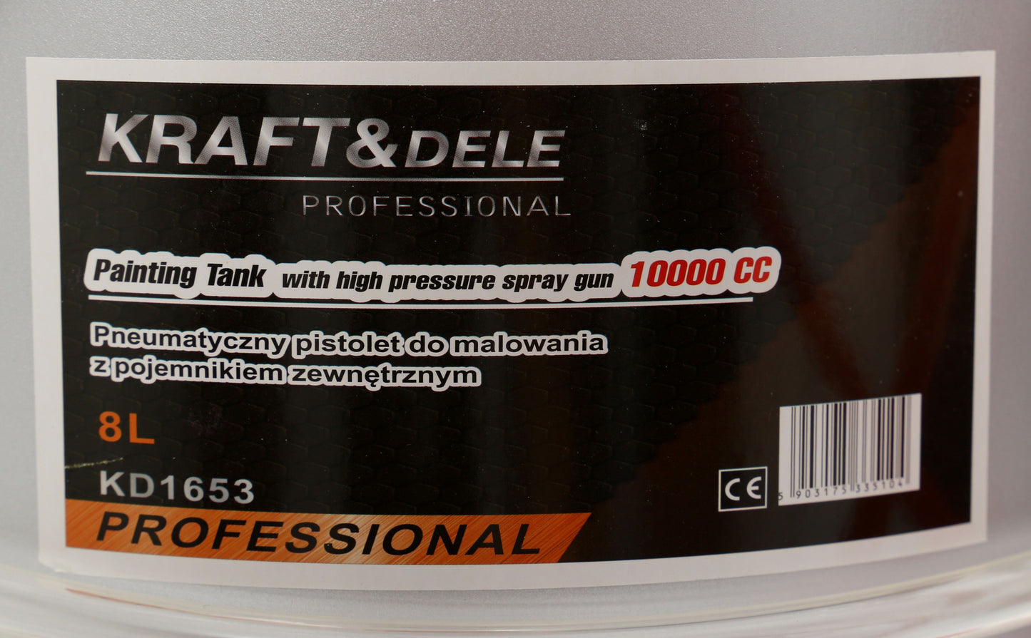 Générateur pistolet Peinture Pneumatique 8l