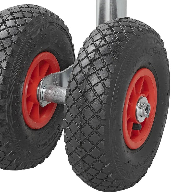 Axe pour roue jockey double 48mm 341508