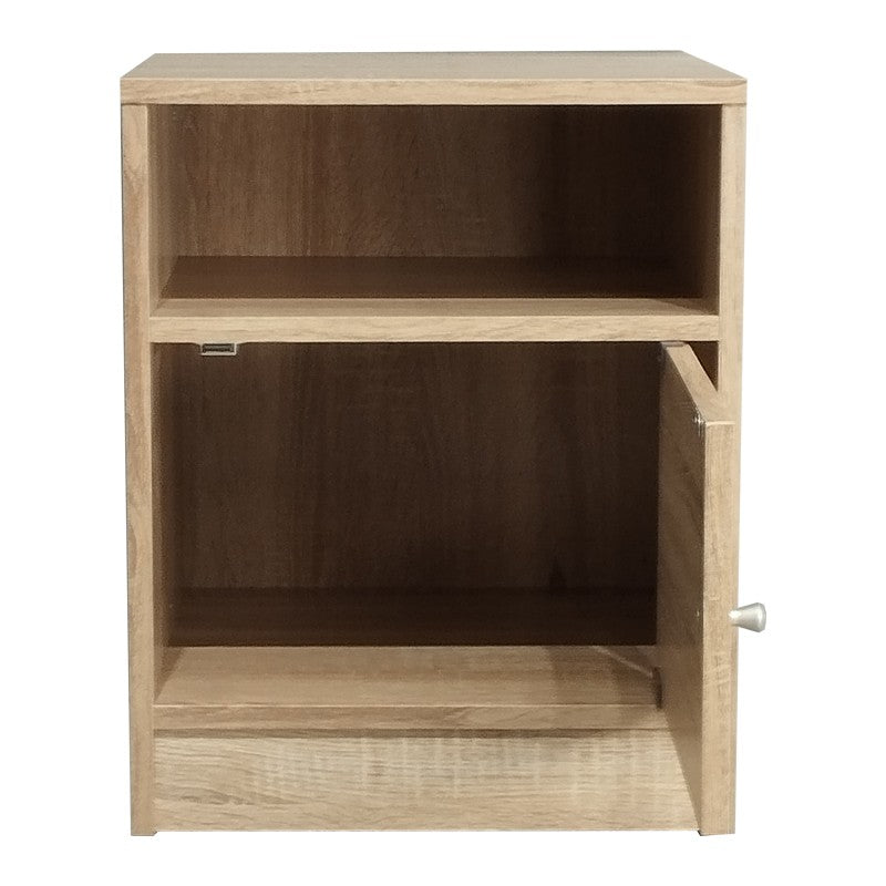 Table de chevet bois avec un tiroir 40x40x50 cm