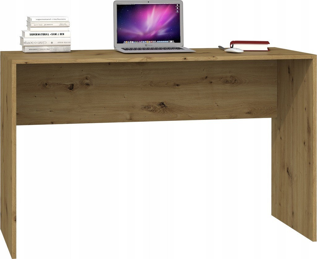 Bureau d'angle RITA 120x50x76 cm 4 niches de rangement Bois