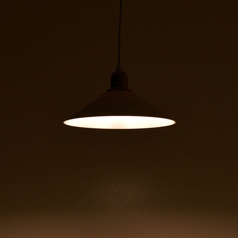 Suspension luminaire Plafonnier Ε27 blanc D30x62cm