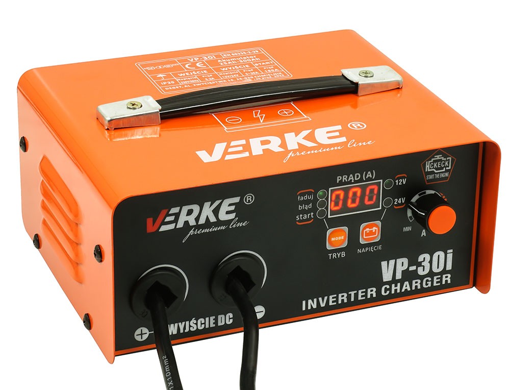 Chargeur auto Redresseur Avec Démarrage Inverseur Vp-30i