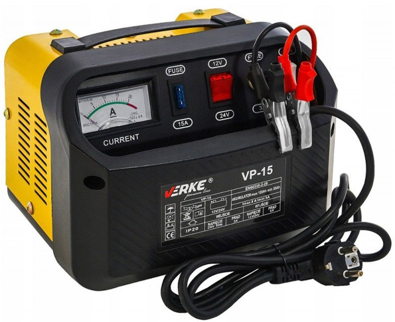 Chargeur professionnel pour batteries 12 V et 24 V