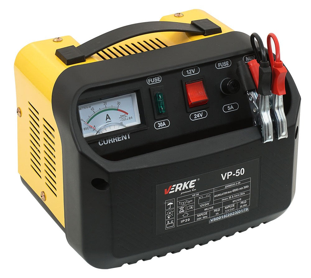 Chargeur professionnel pour batteries 12 V et 24 V