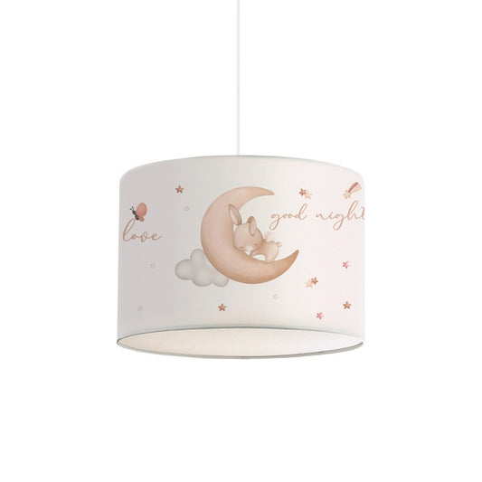 Suspension luminaire Plafonnier enfant blanc 24x21 cm