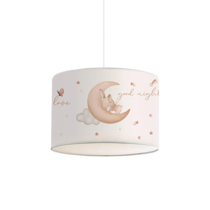 Suspension luminaire Plafonnier enfant blanc 24x21 cm