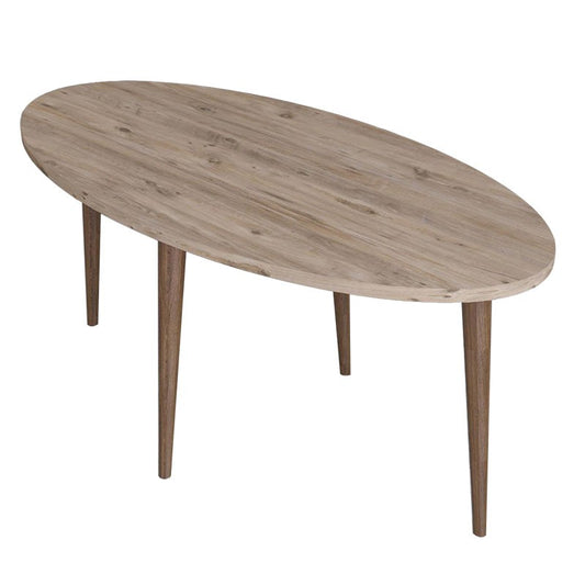 Table basse Barton bois Sonoma Marron 90x45x40 cm