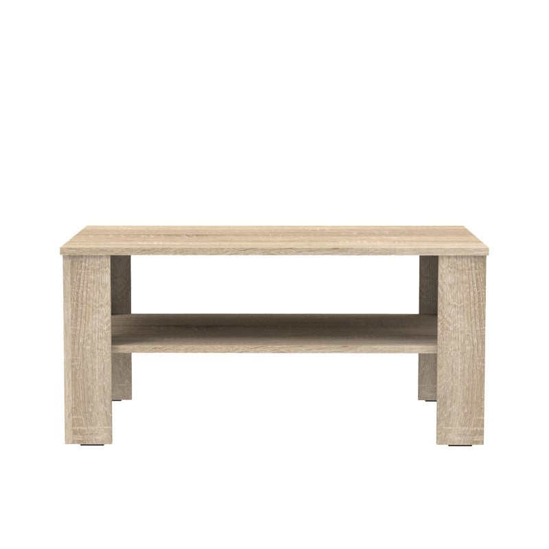 Table basse bois sonoma 90x60x42,3c m