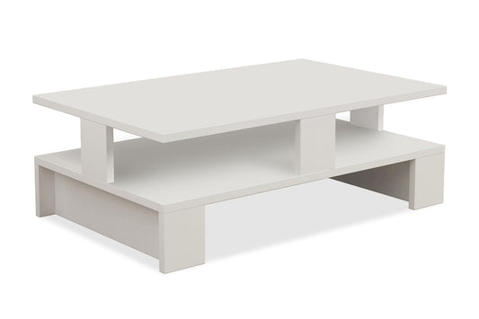 Table basse en blanche  80x50x27,5 cm
