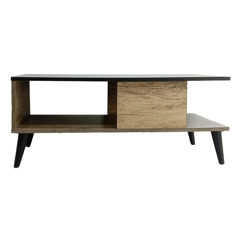 Table basse  marbre noir sonoma 90x54x37,5 cm