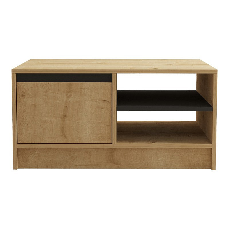 Table basse bois chêne 90x60x45 cm