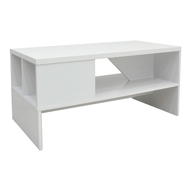 Table basse Naya blanche 93x46x43 cm