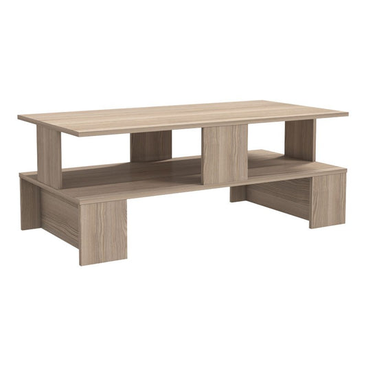 Table basse bois naturel 120x60x47 cm
