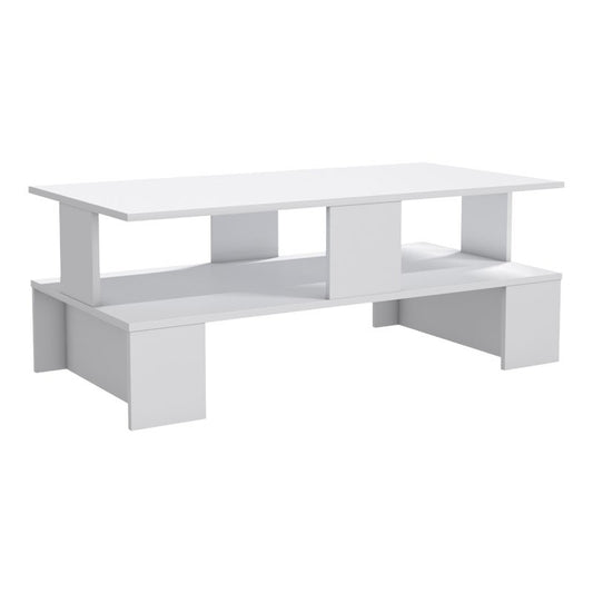 Table basse blanche 120x60x47 cm