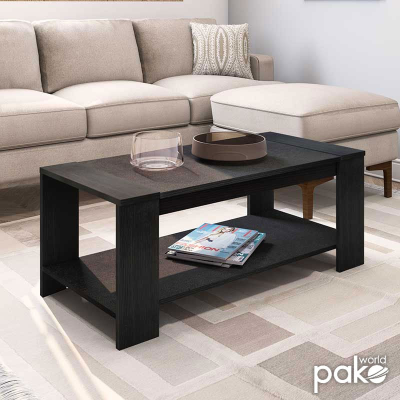 Table basse marron 110x51x42,5 cm