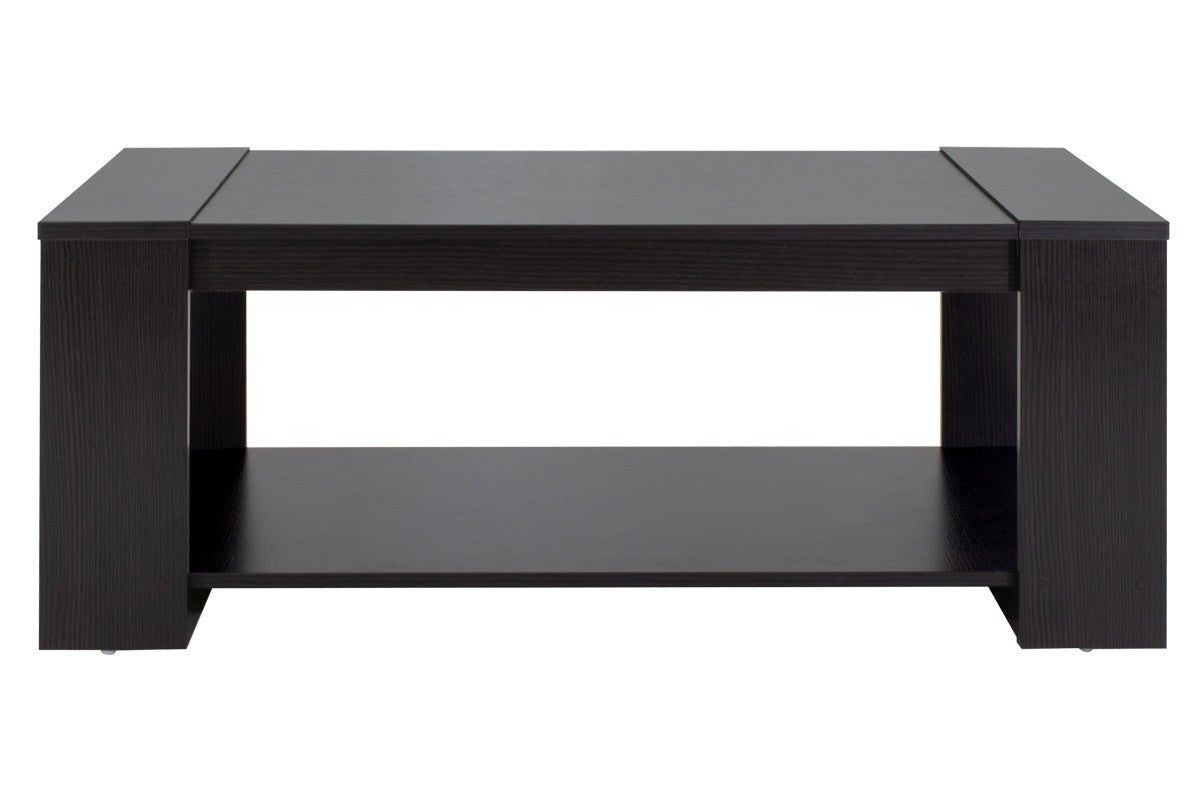 Table basse marron 110x51x42,5 cm