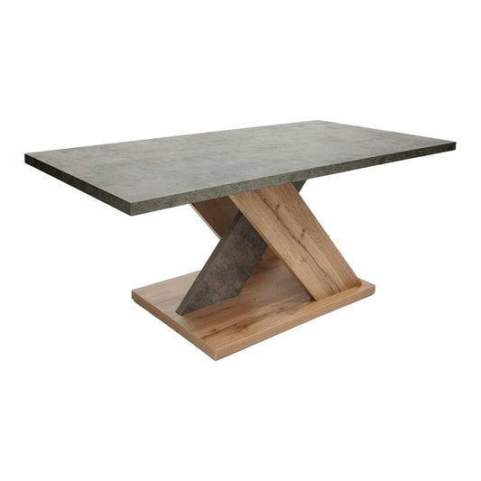 Table basse bois gris sonoma 110x55x47,5 cm