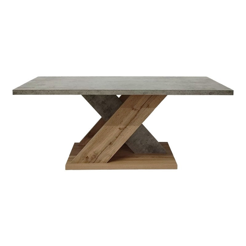 Table basse bois gris sonoma 110x55x47,5 cm