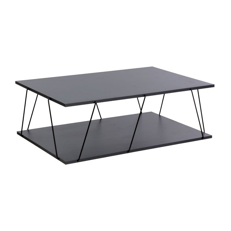 Table basse  gris foncé 90x60x30,5cm