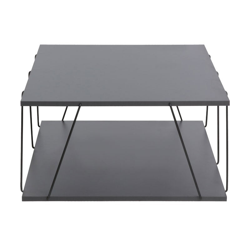 Table basse  gris foncé 90x60x30,5cm